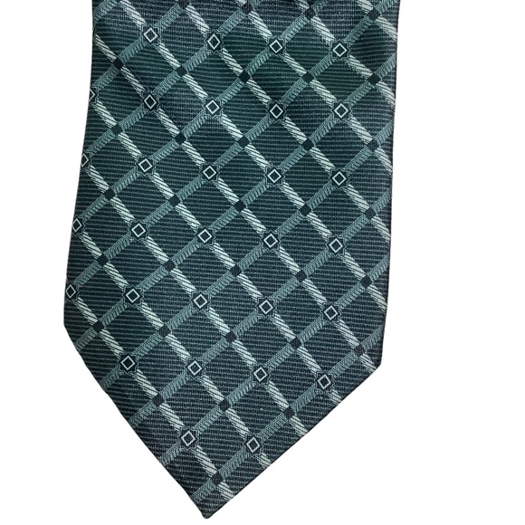 Brice Green Patterned Tie - Picture 3 of 6